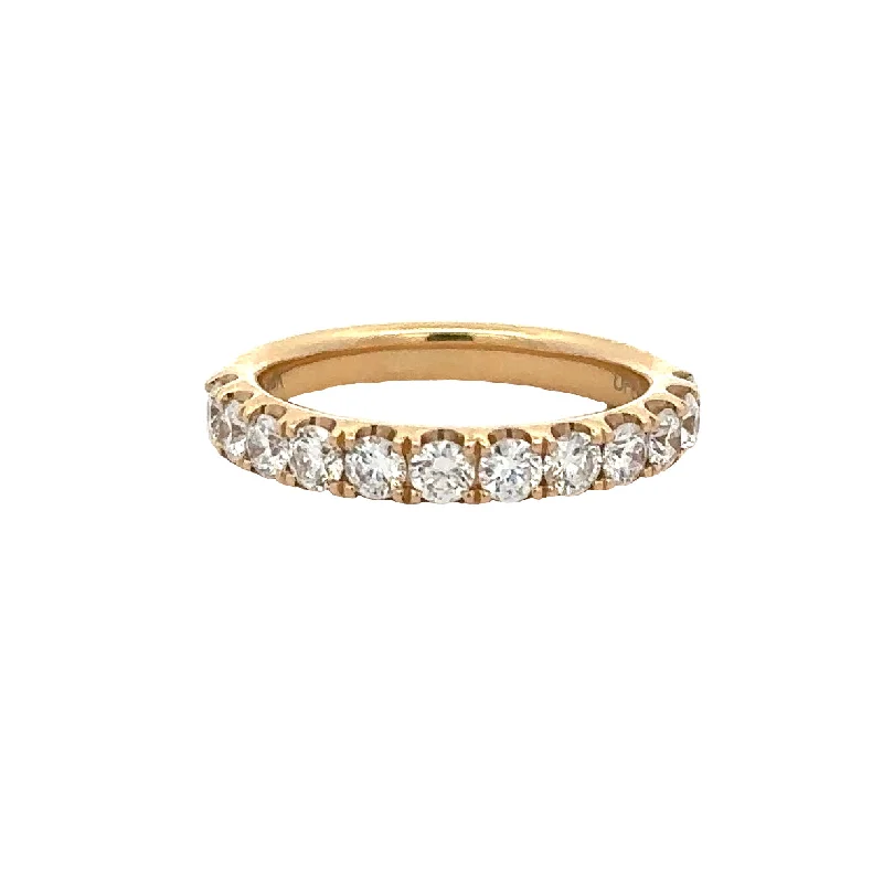 1.0 CTW Diamond Wedding Band in Yellow Gold