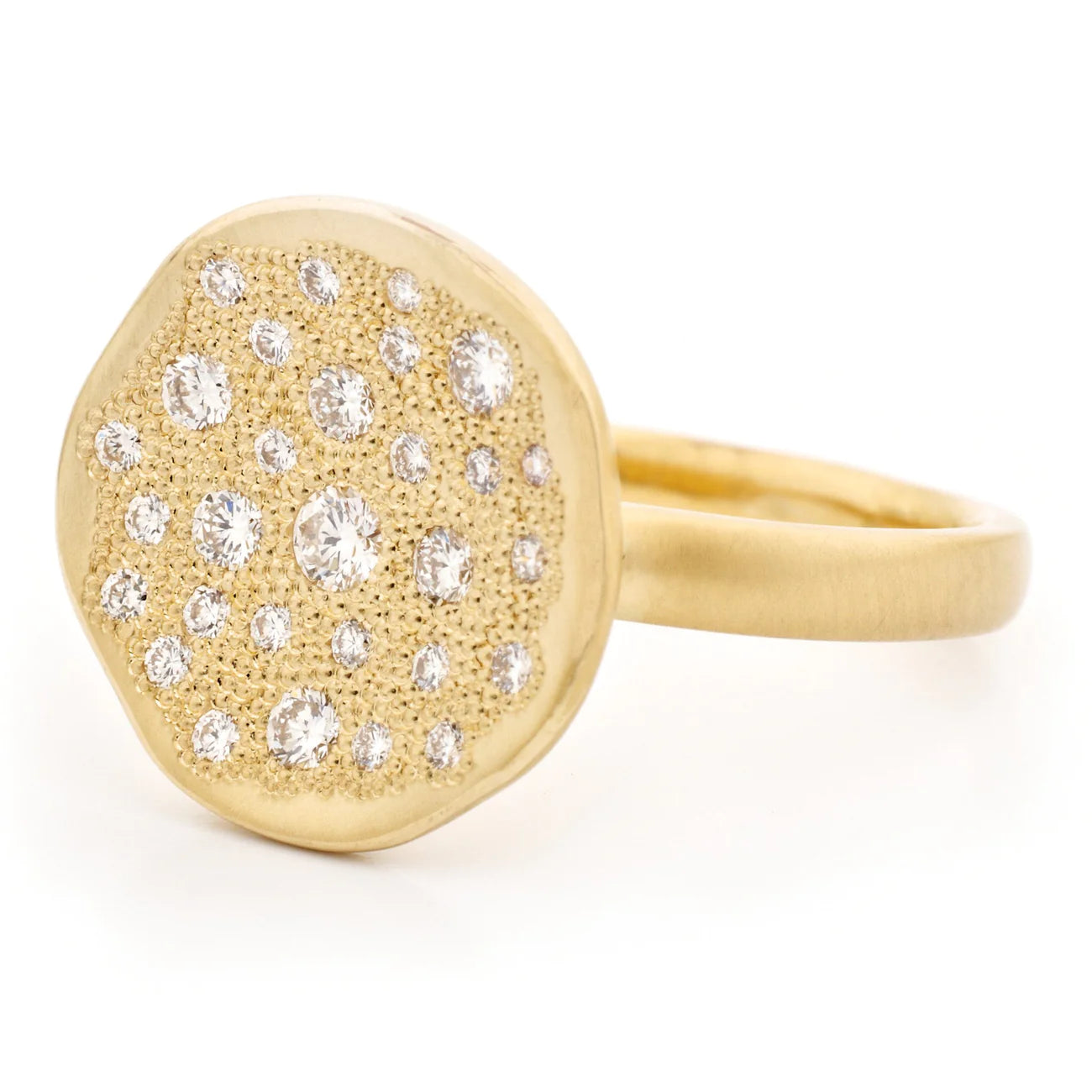 Jewelry Sale Bonanza – Grab Your Sparkle Now Diamond Stardust Ring - 18ky + Diamond