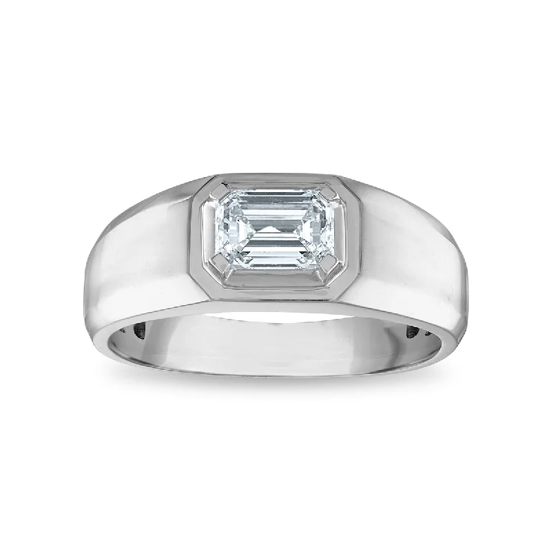 Unique Jewelry Designs Now At Discounted Rates EcoLove 1 CTW Diamond Solitaire Ring in 14KT White Gold