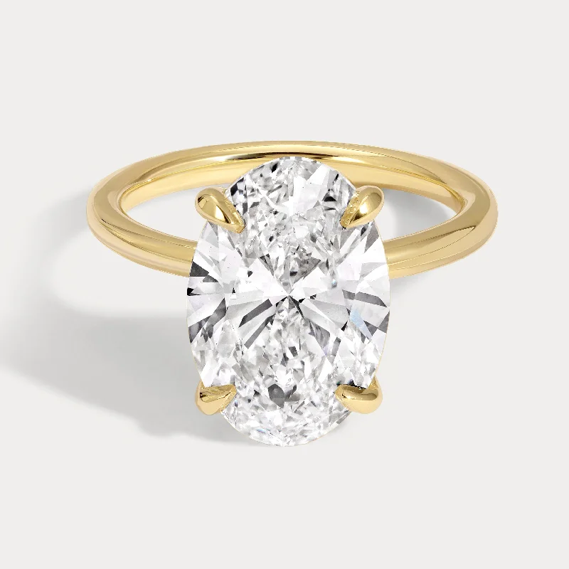 Get The Jewelry You Love At A Price You Love Gia - 5.05ct Oval Brilliant Lab Grown Diamond Ring