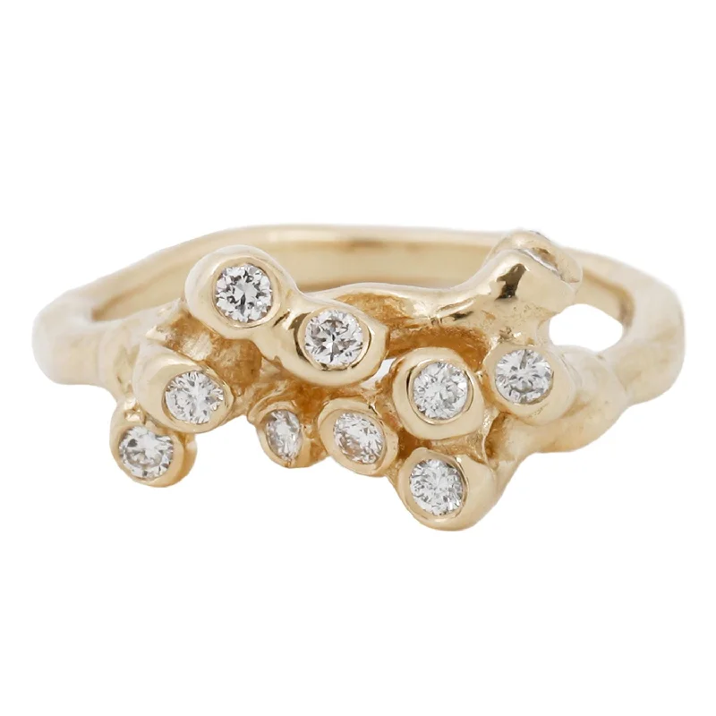 Exclusive Jewelry Sale – Limited-Time Discounts Diamond Sea Anemone Ring