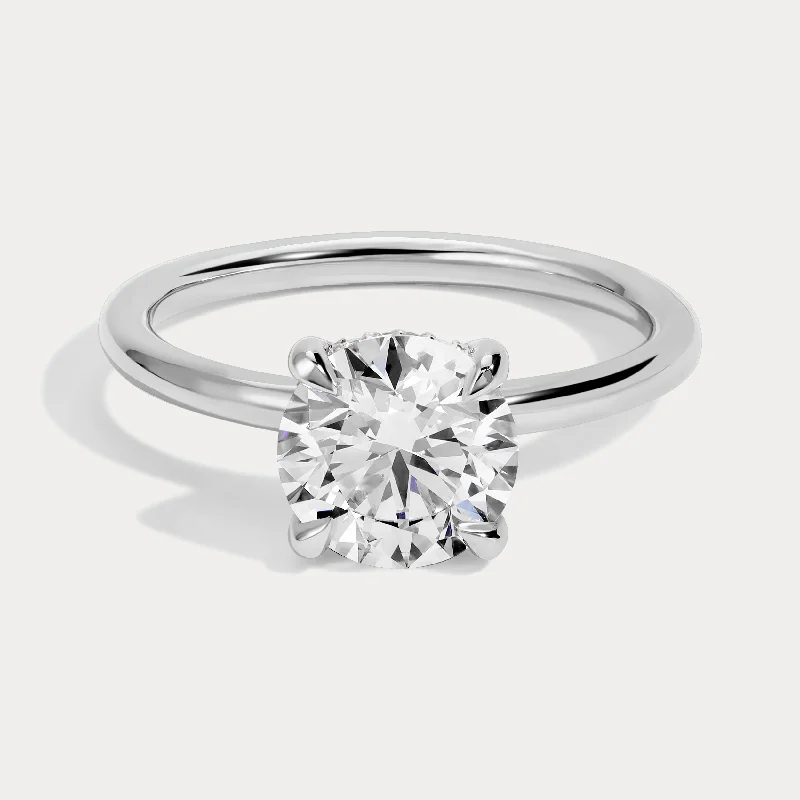 Lena - 1.72ct Round Brilliant Lab Grown Diamond Ring