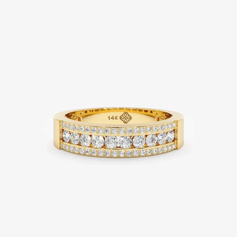 High-End Sparkle, Low-End Prices – Jewelry Sale Live Natural Diamond Cigar Band, Ana