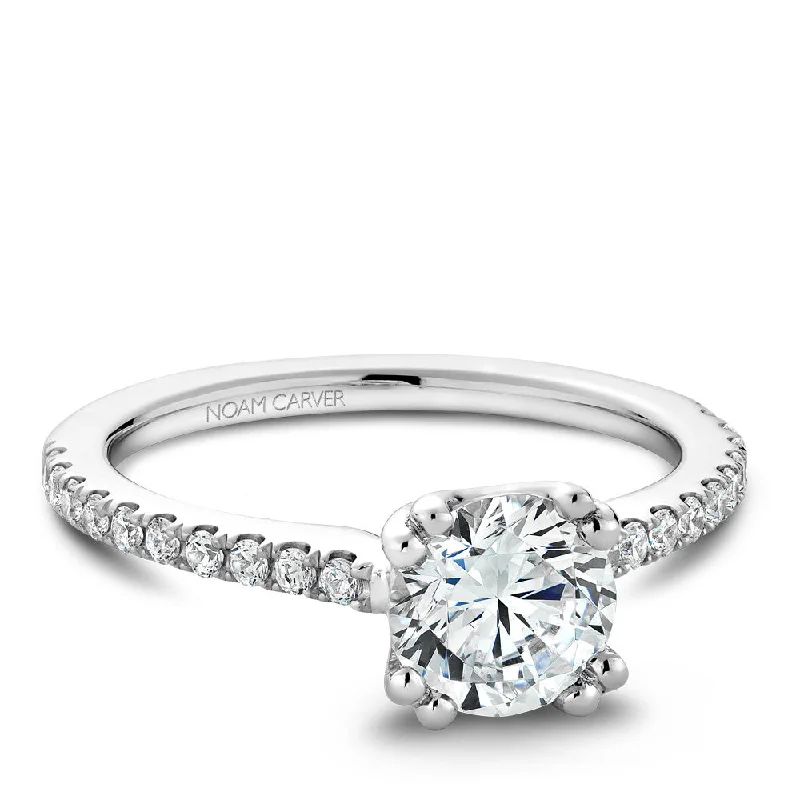 Noam Carver Diamond Engagement Ring B001-01A