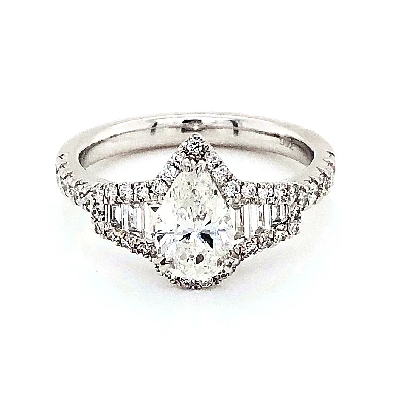 Exclusive Jewelry Bundles At Discounted Prices Pear Shape Solitaire Ring