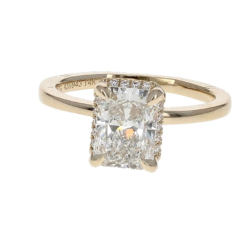 Don't Miss These Dazzling Jewelry Discounts Radiant Diamond Engagement Ring