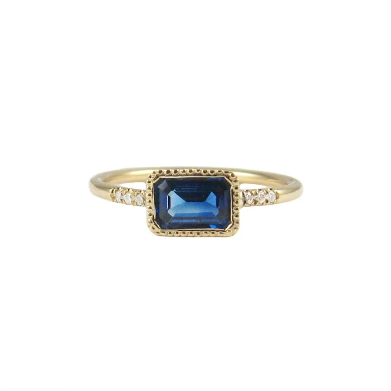 Sapphire YS Ring