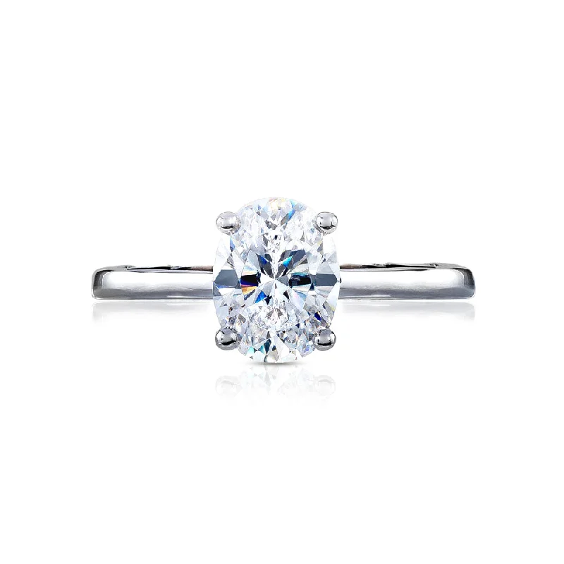 Must-Have Jewelry At Unbelievable Discounts Tacori Coastal Crescent Oval Solitaire Engagement Ring