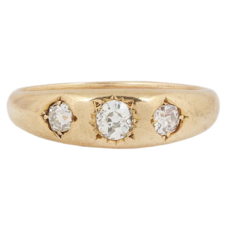 Exclusive Jewelry Sale – Grab Timeless Pieces Now Victorian Three Diamond Star Ring