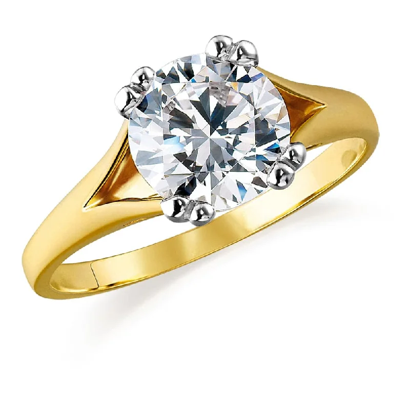 Pristine Solitaire Ring