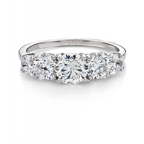 The Biggest Jewelry Sale Of The Year Is Here Dress ring with 2.1 carats* of diamond simulants in 10 carat white gold