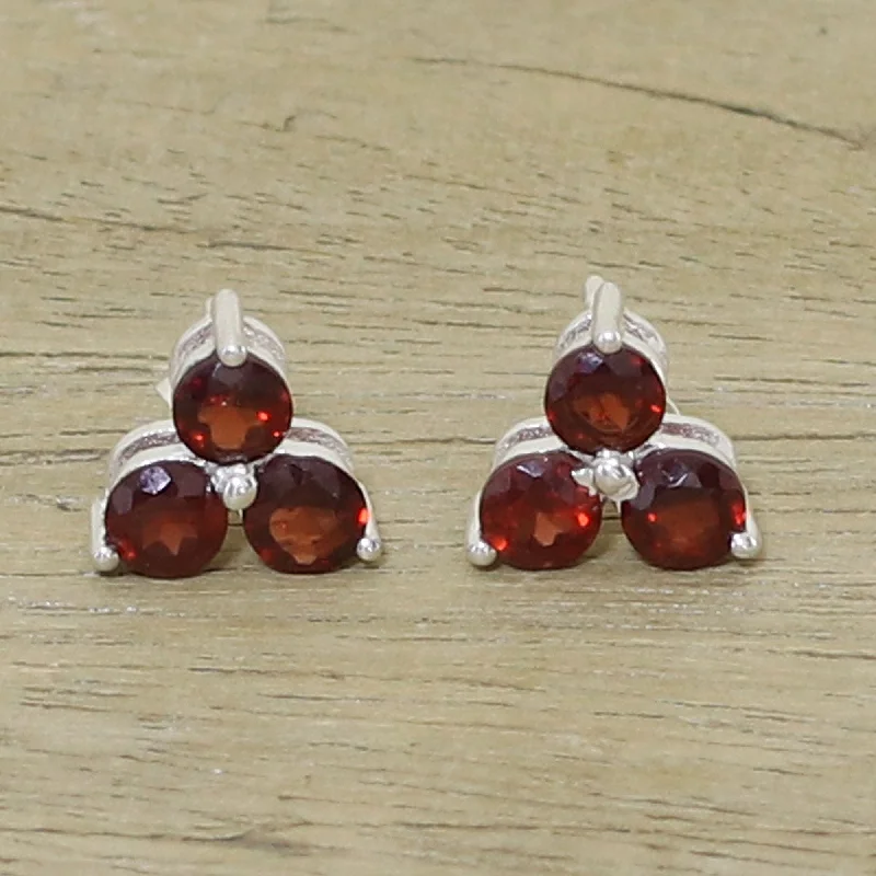 Trendy And Classic Jewelry Now At Reduced Prices Chennai Stars Garnet Earrings