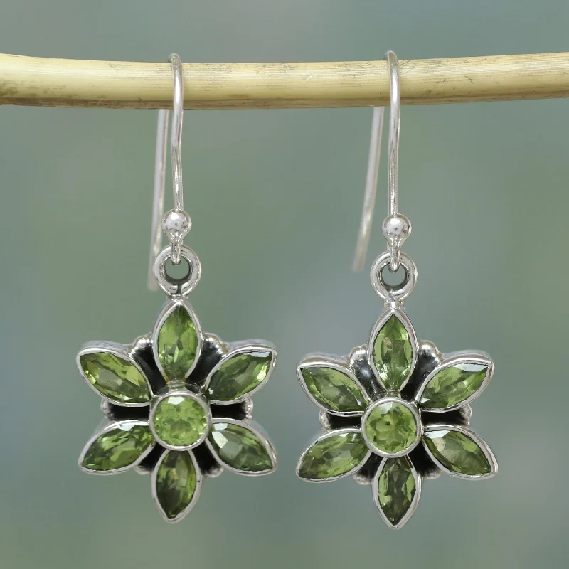 Holiday Jewelry Sale – Perfect Gifts At Great Prices Daisy Beauty Peridot Dangle Earrings