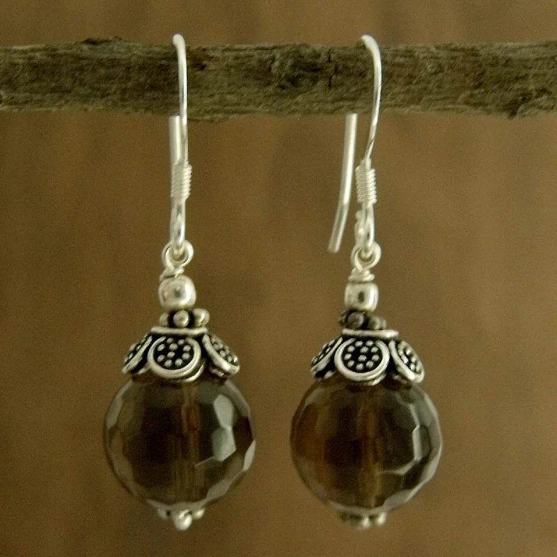 Elevate Your Jewelry Collection With Limited-Time Savings Jaipur Sonnet Smoky quartz dangle earrings