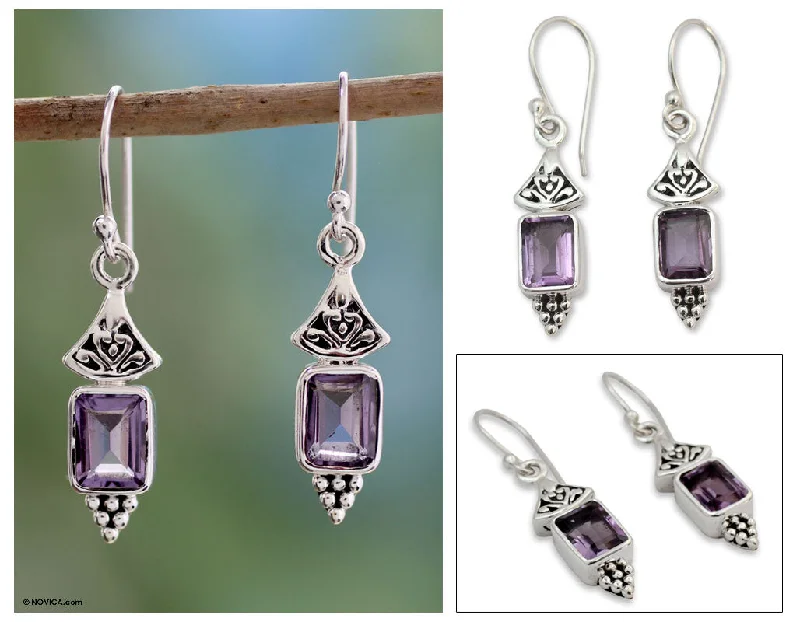 Unmissable Discounts On Timeless Jewelry Pieces Lilac Lantern Sterling Silver Earrings