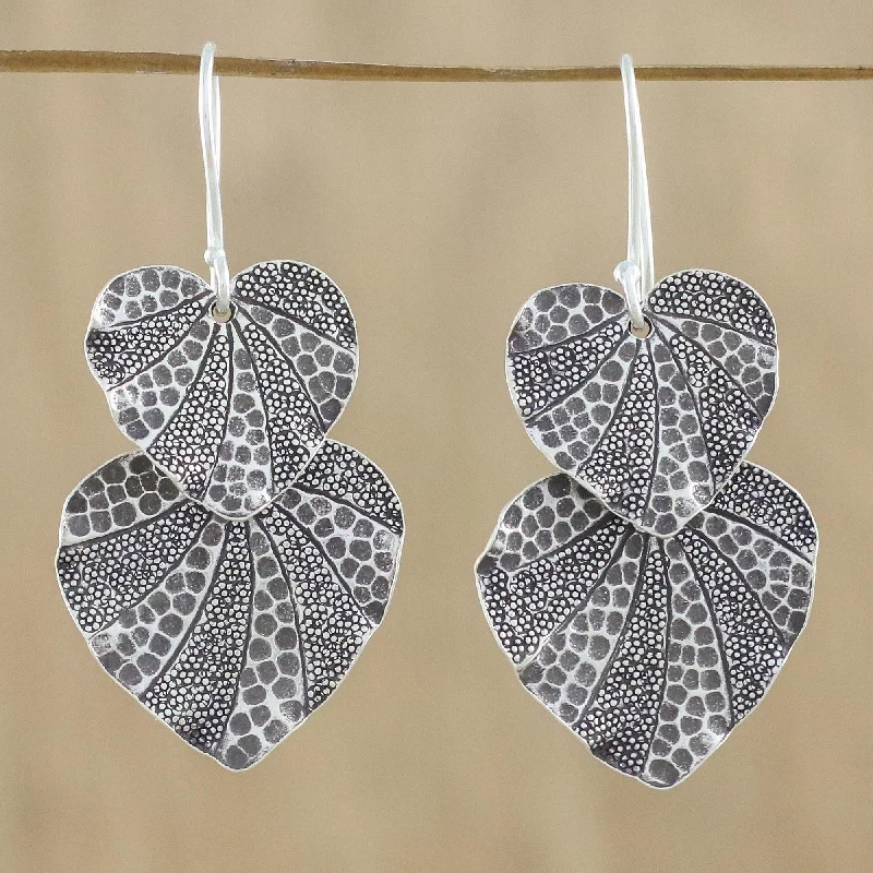 Elegant Jewelry At Unbeatable Offers – Shop Before It's Gone Lotus Garden Lotus Leaf Karen Hill Tribe Silver 950 Dangle Earrings