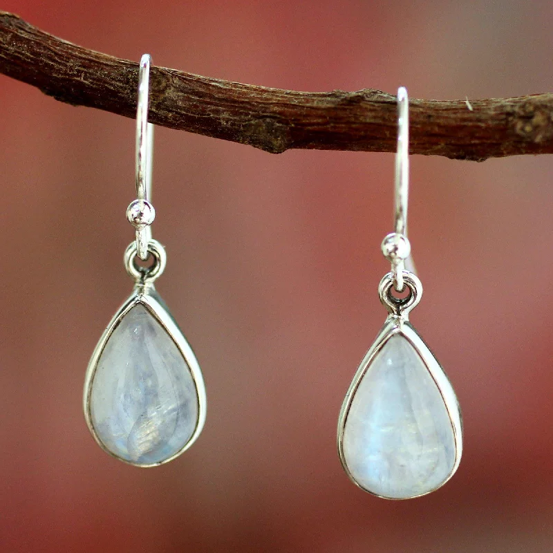 Exclusive Jewelry Sale Event – Shop Now Moonstone Sterling Silver Teardrop Earrings