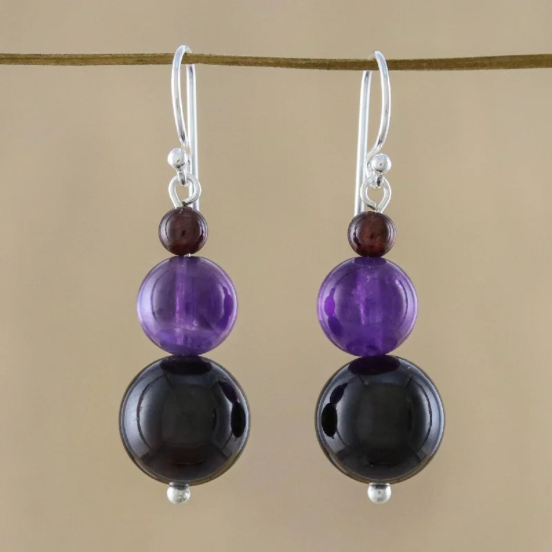 Dainty And Elegant Jewelry Now At Reduced Prices Sweet Love Beaded Garnet Earrings