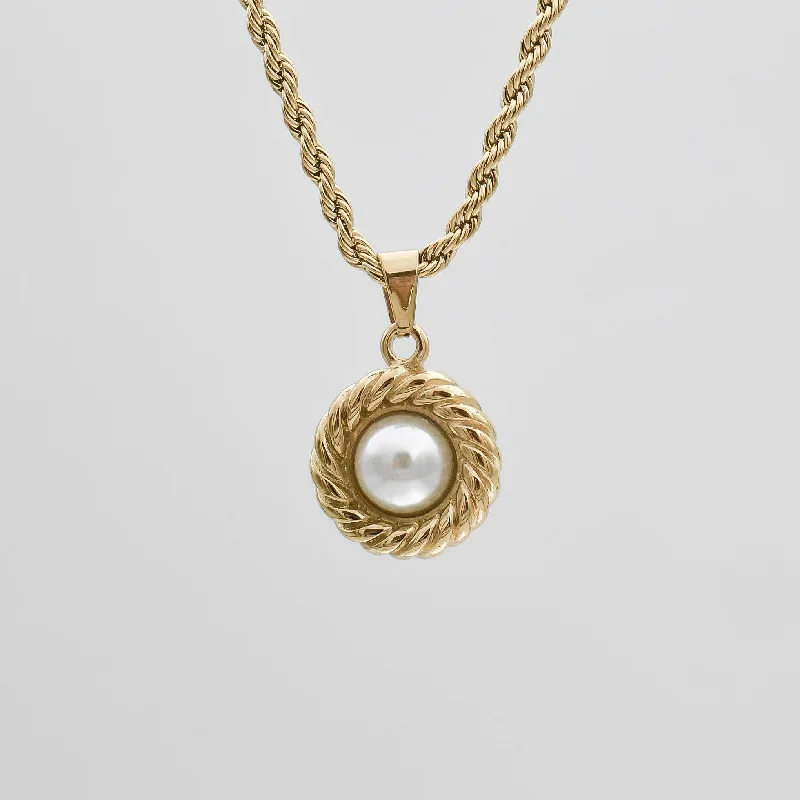 Limited-Stock Jewelry Sale – Once It's Gone, It's Gone Esme Pearl Round Necklace