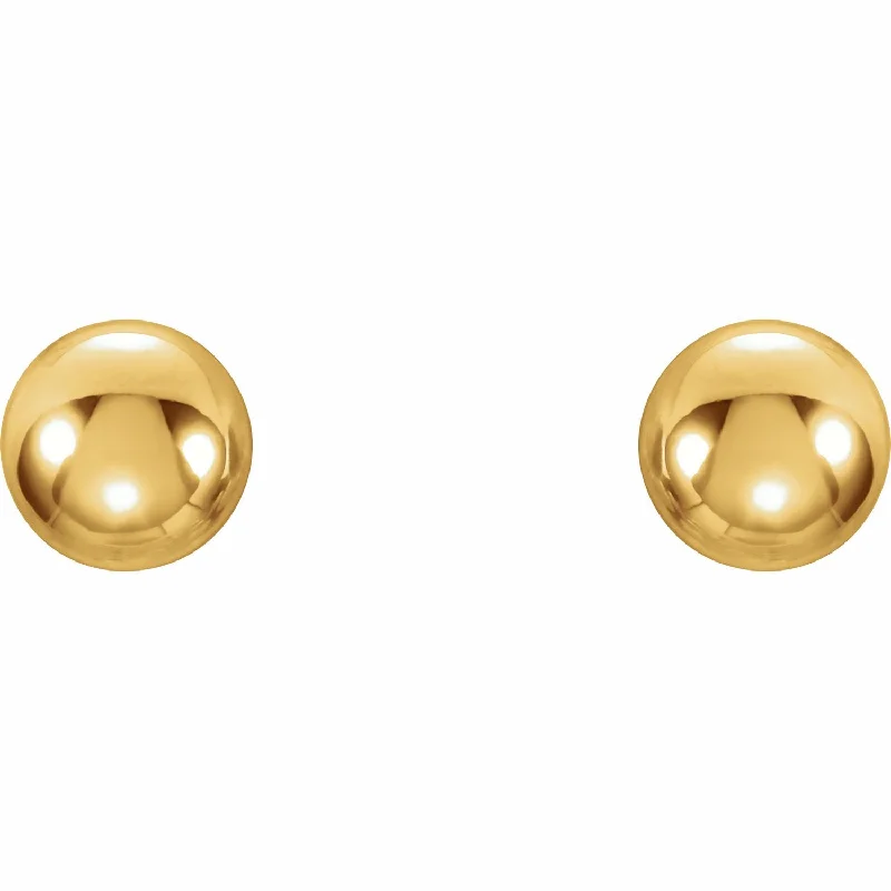 Luxury Meets Affordability – Jewelry Sale Now Live Gold Ball Stud Earrings