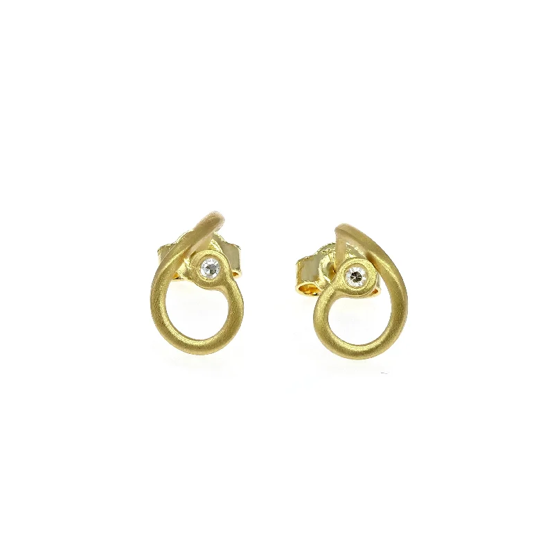 Last Chance To Grab Your Favorite Jewelry At A Discount Open Diamond Stud Earrings