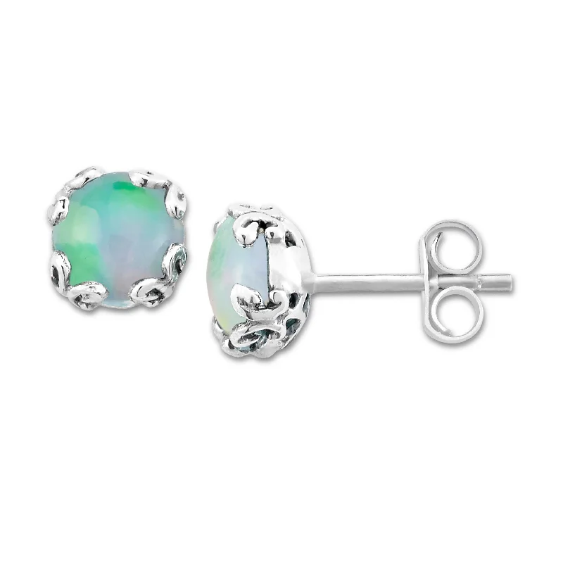 Limited-Time Offer On Elegant Jewelry Pieces Bali Opal Stud Earrings