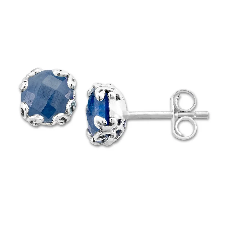 Bestselling Jewelry At Special Promotional Rates Bali Sapphire Stud Earrings