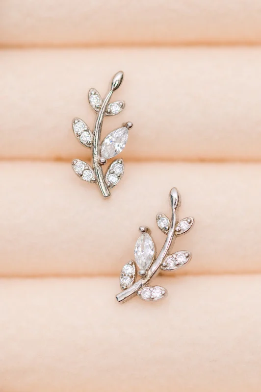 Discounted Jewelry For A Glamorous Look Bright Vines Stud Earrings - 11/22