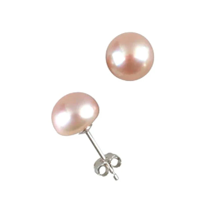 Grab Exquisite Jewelry At The Lowest Prices Pearl Earrings-Pearl Stud Earrings-Champagne Pearl Earrings