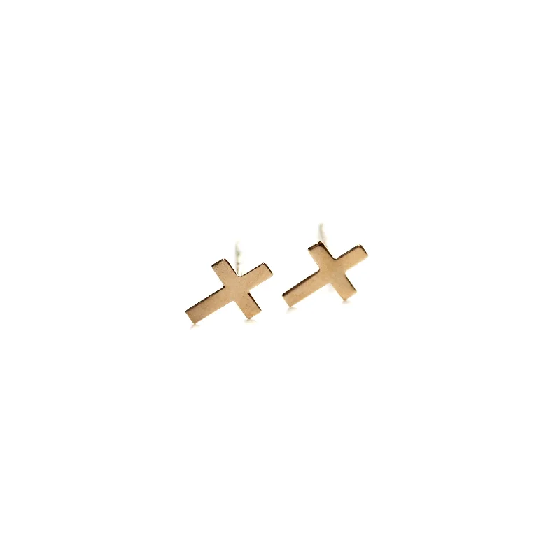 The Perfect Jewelry Piece At The Perfect Discount cross stud earrings