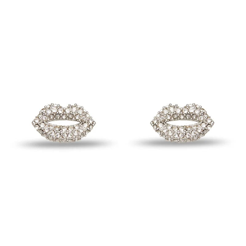 Best Jewelry Deals – Premium Quality At Exclusive Discounts CRYSTAL LELE SADOUGHI X MARILYN MONROE PAVE KISS STUD EARRINGS