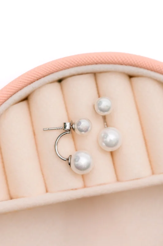 Fashion-Forward Jewelry At Incredible Prices Double Pearl Stud Earrings - 11/22