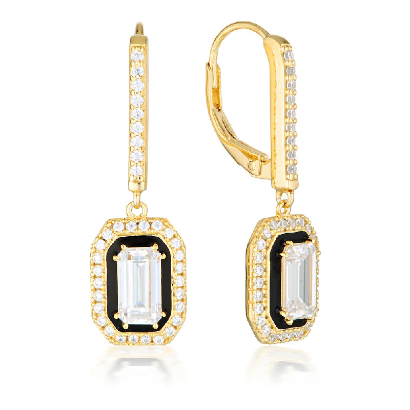 Unmissable Jewelry Clearance – Final Reductions Georgini Reflection Gold Plated Sterling Silver Retrospect Drop Earrings