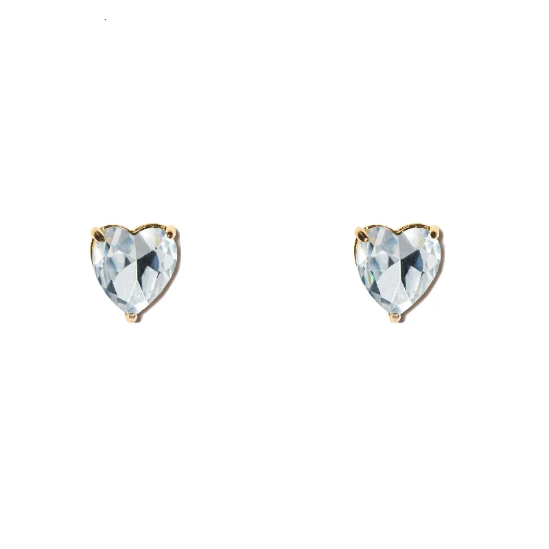 Exclusive Savings On Timeless Jewelry Pieces CRYSTAL ASHFORD HEART STUD EARRINGS