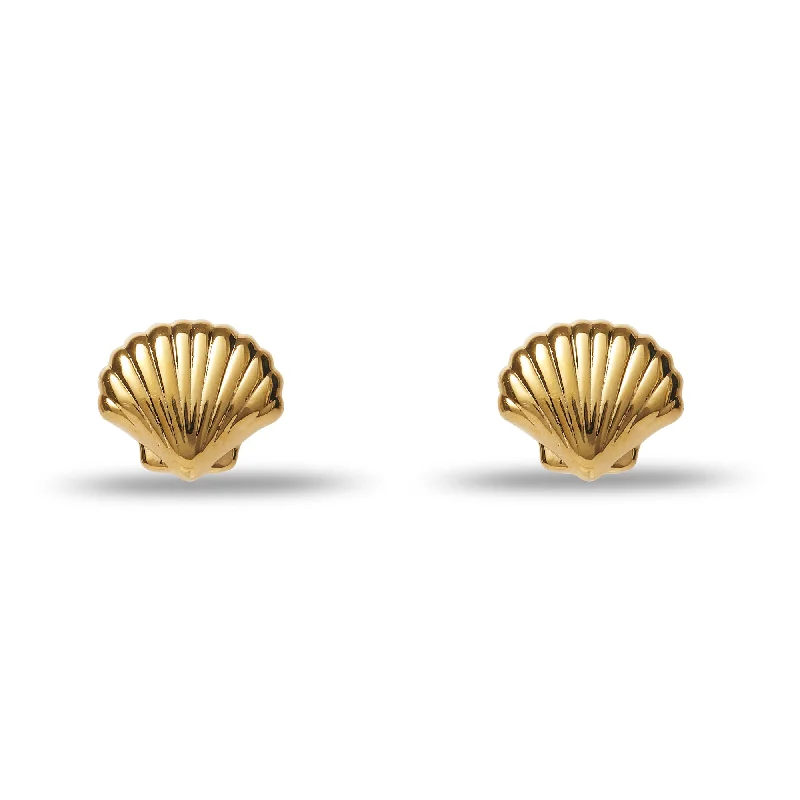 Best-Selling Jewelry Styles Now At Exclusive Discounts GOLD COQUILLE STUD EARRINGS