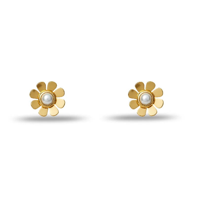 Your Dream Jewelry At Dream Prices – Shop Now GOLD DAISY STUD EARRINGS