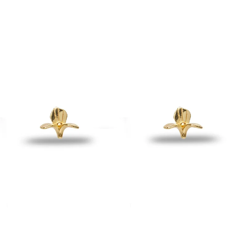 Bold And Beautiful Jewelry Now At Irresistible Prices GOLD TRILLIUM STUD EARRINGS