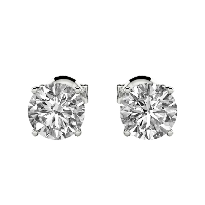 The Ultimate Jewelry Sale – Shop Premium Styles Men's Silver Classic Diamond Stud Earrings