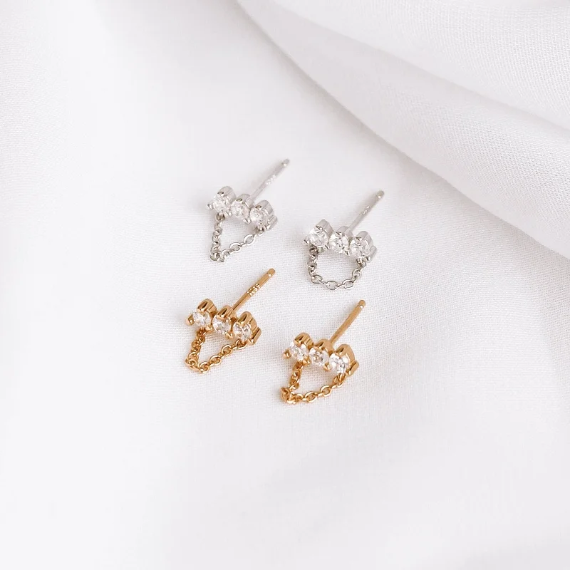 Upgrade Your Collection With Our Limited-Time Jewelry Sale Molly - Sterling Silver Stud Earrings