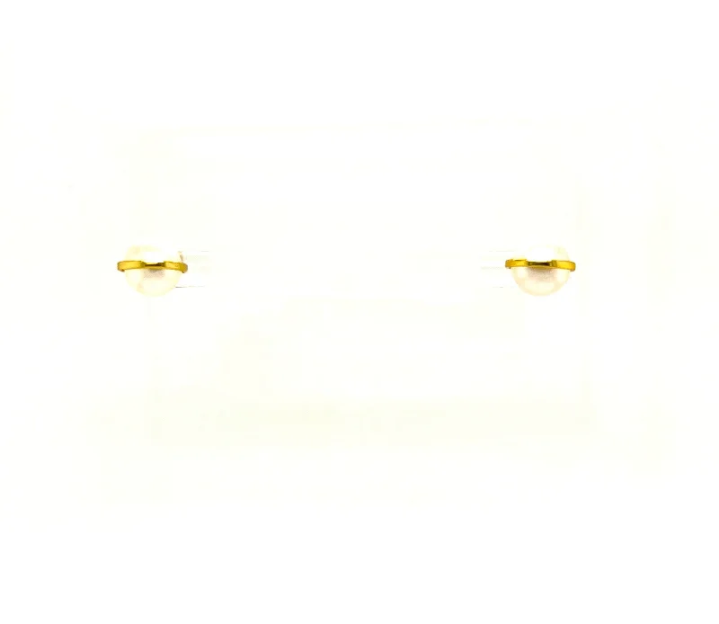 Shop Dazzling Jewelry With Special Promotional Discounts Pearl with Gold Stud Earrings