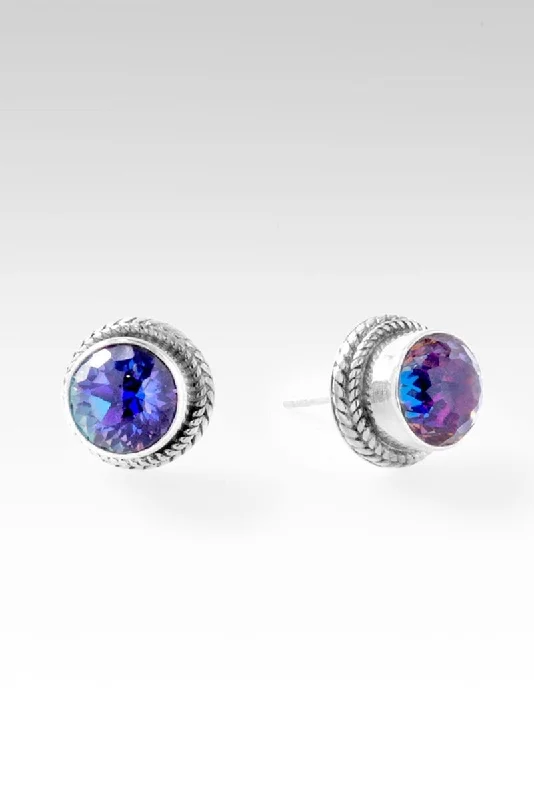 Shop Dazzling Jewelry With Special Promotional Discounts Signature Stud Earrings™ in Odyssey Universe™ Mystic Quartz