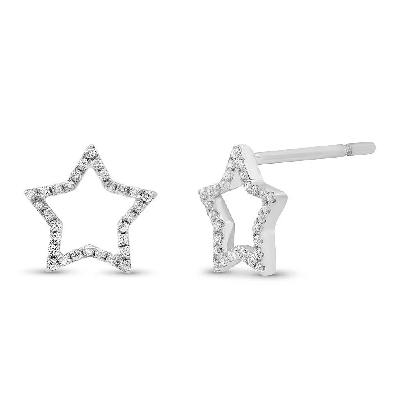 Luxury Jewelry Clearance – Shop Premium Styles Now Starlight Star Bright Star Pave Diamond Stud Earrings