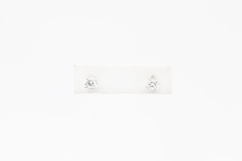 Buy More, Save More – Special Jewelry Discounts White Gold Diamond Stud Earrings