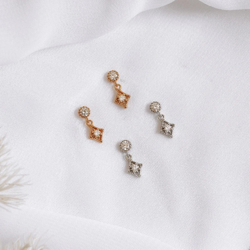 Shop Dazzling Rings, Earrings, And More At Special Discounts Zola - Sterling Silver Stud Earrings