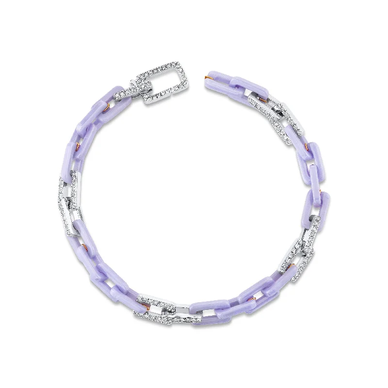 Lav Ceramic/White Gold/Dia