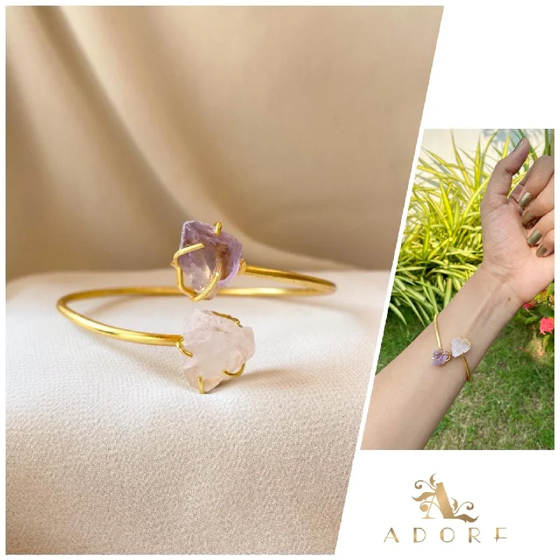 Discounted Jewelry For A Glamorous Look Mabel Eminent Raw Stone Bracelet (Colour Option)