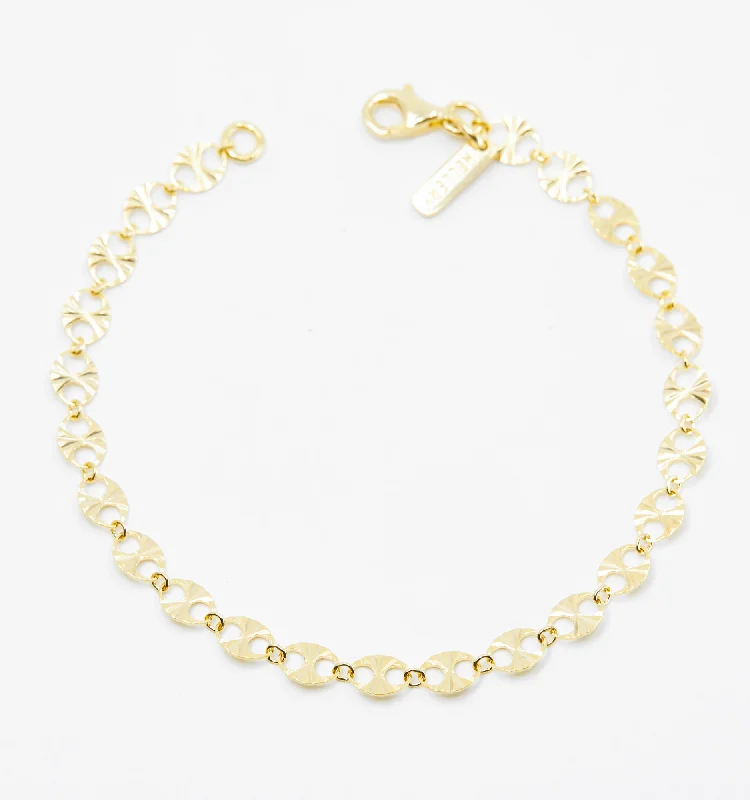 Classic And Modern Jewelry Styles On Sale Moon Burst Chain Bracelet