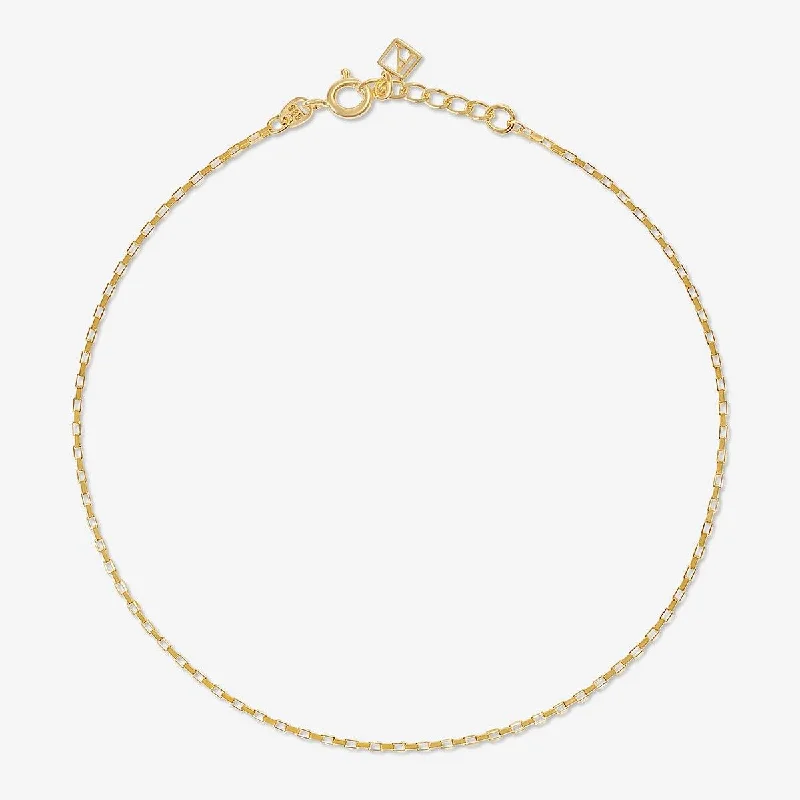 Axon baby box chain anklet