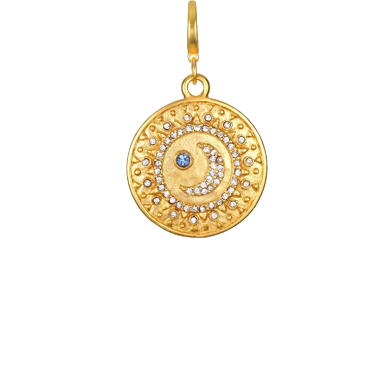 Starry Night Clip-On Charm-Gold