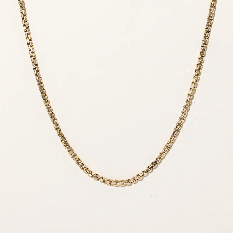 14k Yellow Gold Boston Link Chain | 23" |